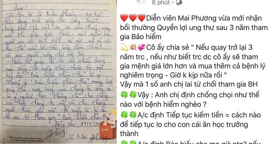 Mai Phương lên tiếng khi bị kẻ xấu lợi dụng hình ảnh và bệnh tật để bán bảo hiểm