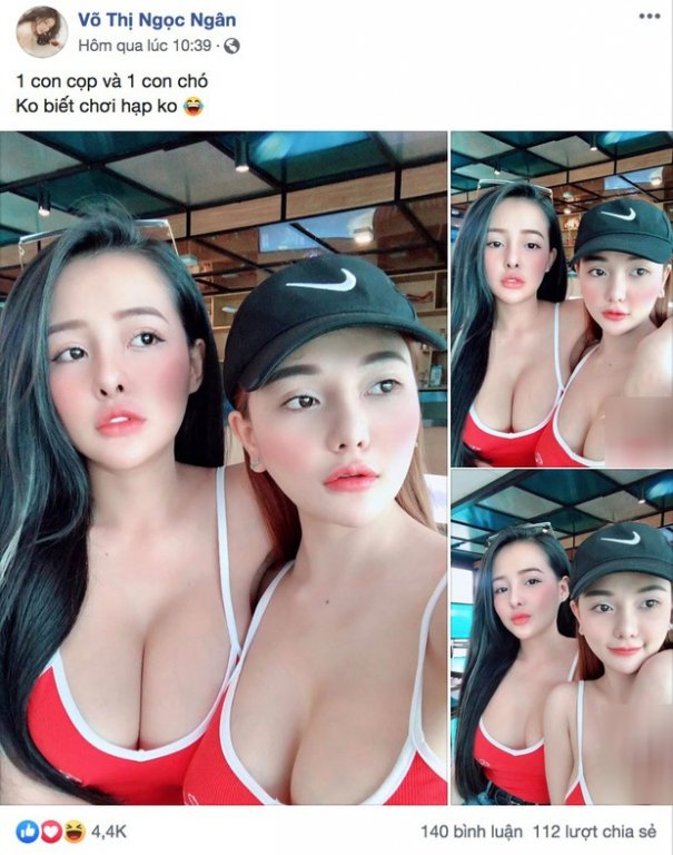 Ngân 98 khoe vòng một lộ liễu trên mạng xã hội. 