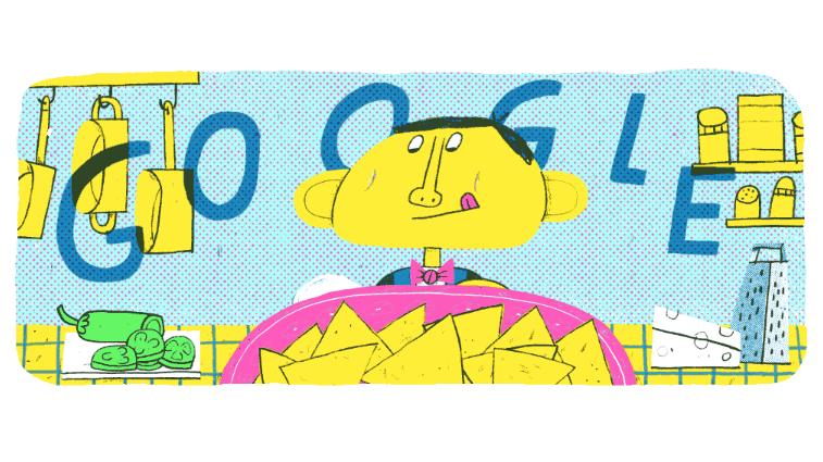 Google Doodle kỷ niệm 124 năm ngày sinh của Ignacio Anaya García.