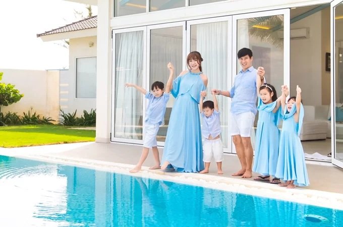 Gia đình Lý Hải - Minh Hà tiếp tục tận hưởng kỳ nghỉ tại Vũng Tàu.