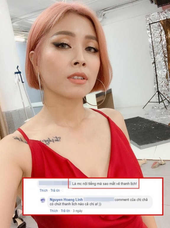 MC Hoàng Linh thay đổi diện mạo mới đầy cá tính và quyến rũ. Trước bình luận công kích từ antifan, MC