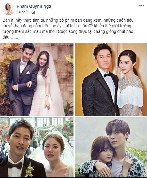 Quỳnh Nga lên tiếng
