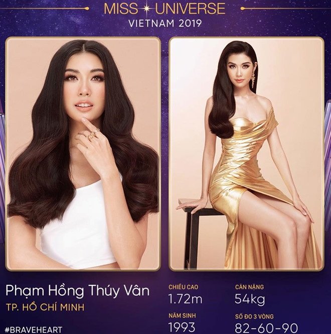Á hậu Thúy Vân gây bất ngờ khi tham gia cuộc thi Hoa hậu Hoàn vũ Việt Nam 2019. Người đẹp cho biết:
