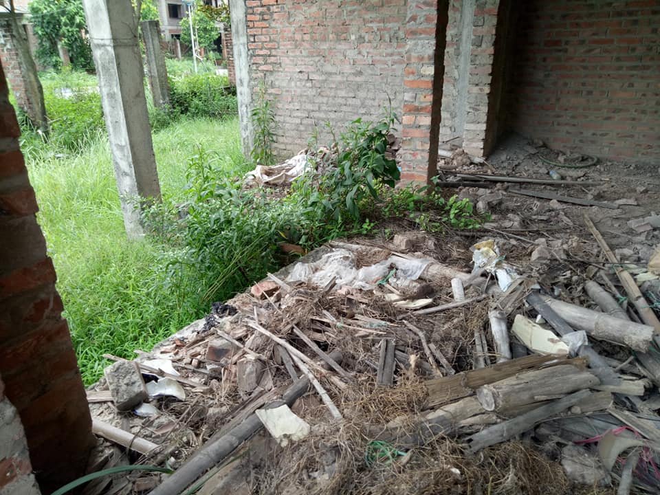 Khung cảnh hoang tàn khó tin sau 10 năm dự án xây dựng.