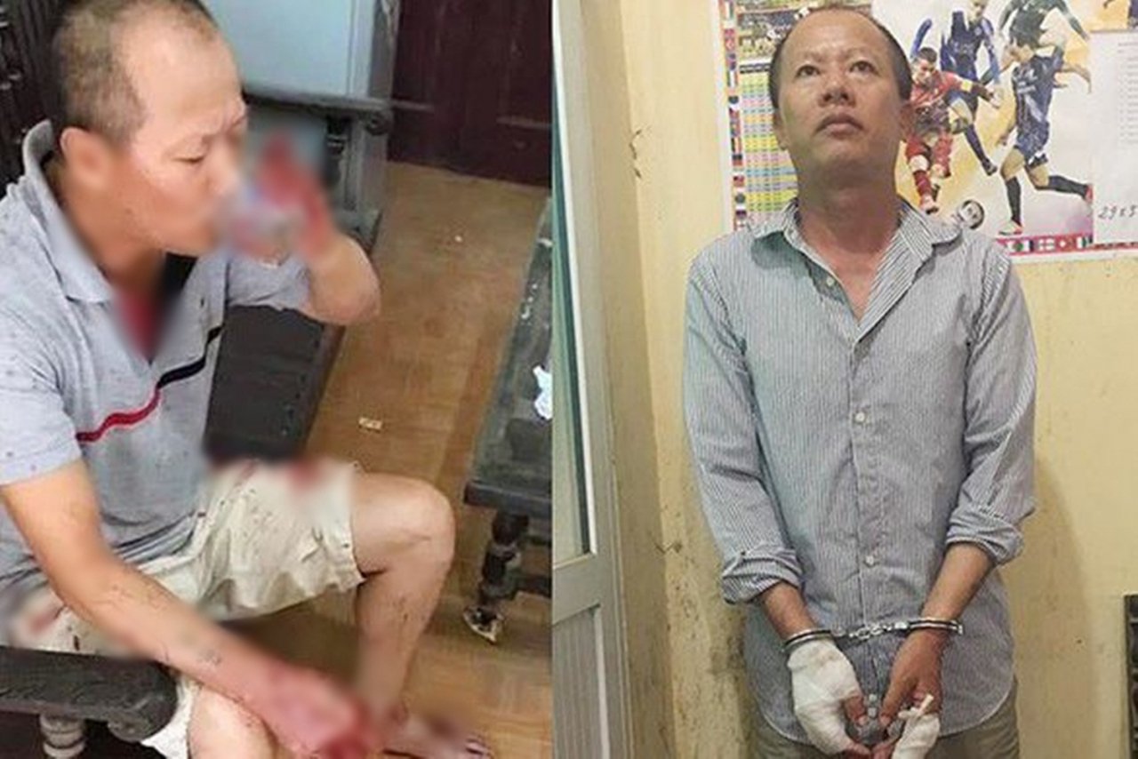 Đối tượng Nguyễn Văn Đông (kẻ thủ ác cầm dao truy sát cả nhà em trai).