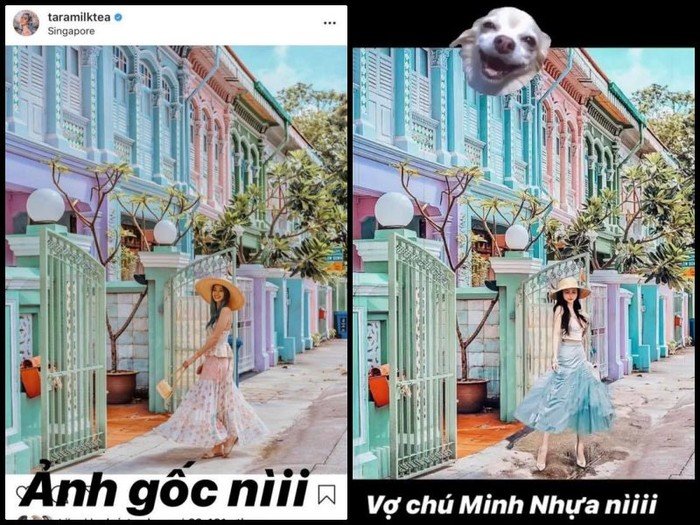 Vũng nước dưới chân Nga Phạm được cho là dấu vết của PTS.