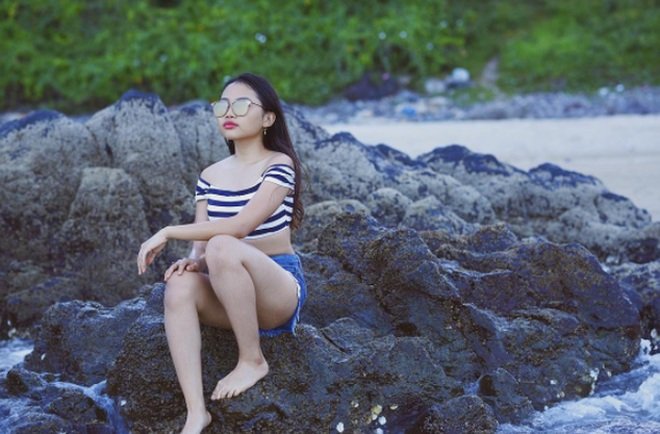 Bước vào tuổi dậy thi, Phương Mỹ Chi có nhiều sự thay đổi về phong cách thời trang. 