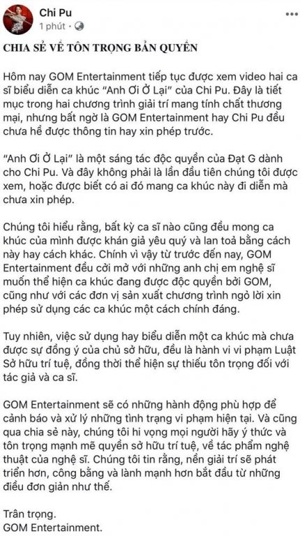 Ê-kíp Chi Pu khi ca khúc