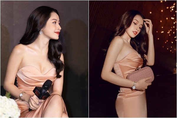 Chi Pu tiếp tục vướng nghi vấn nâng ngực khi thường xuyên khoe vòng một với trang phục gợi cảm, trễ nải. Nhiều fan hâm mộ bình luận đòi trả lại hình ảnh trong sáng thuở chưa nâng ngực.