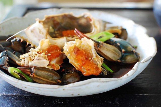 Cua ngâm nước tương - Món ăn 