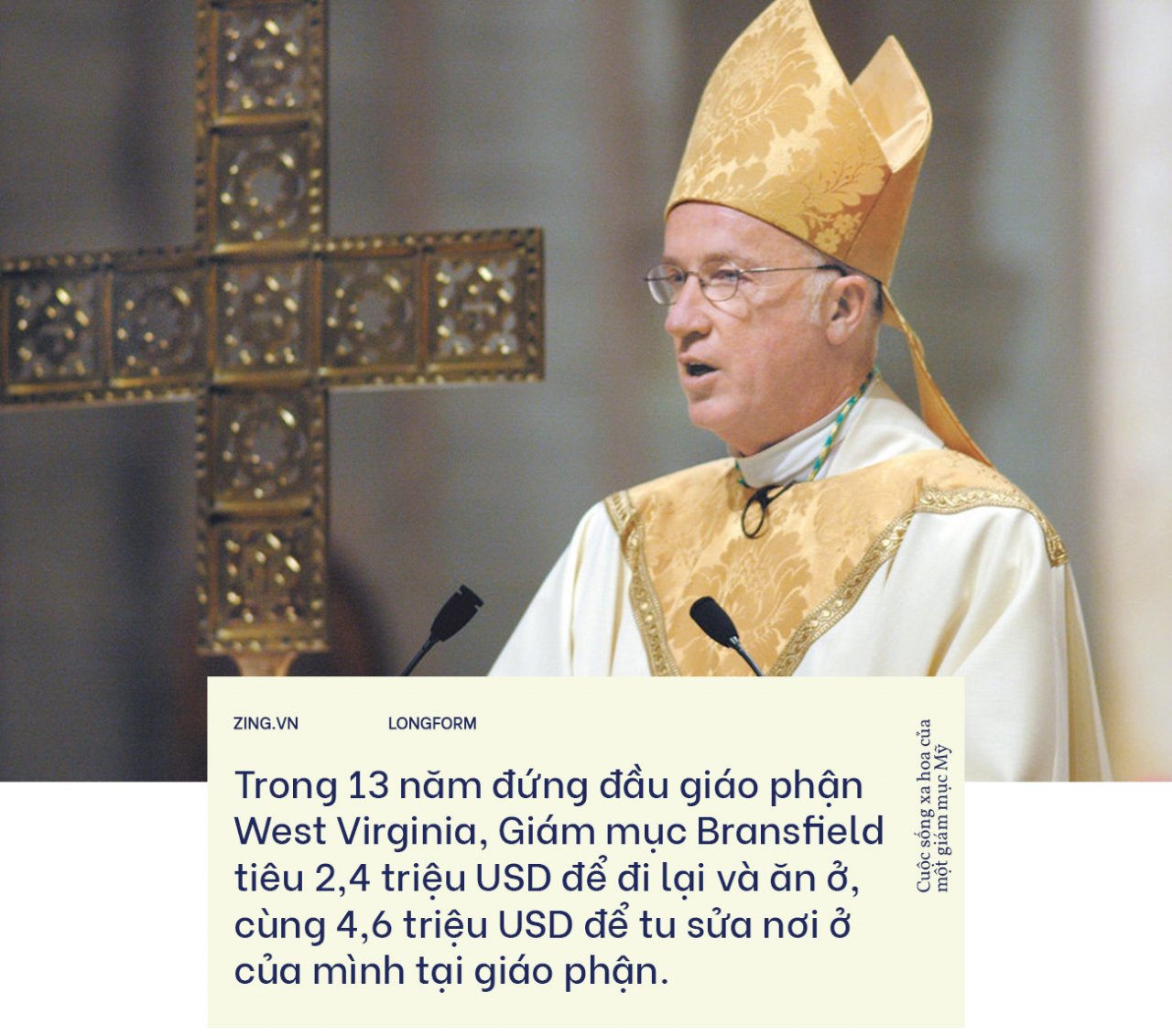 Cuộc sống xa hoa của một giám mục Mỹ tai tiếng
