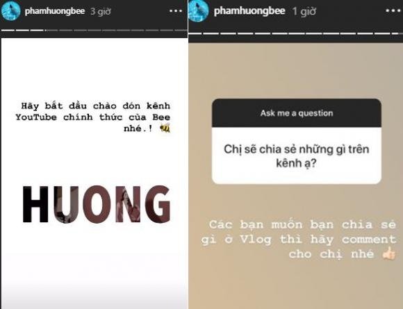 Hoa hậu Phạm Hương tuyên bố làm Vlog khi đang ở Mỹ. 