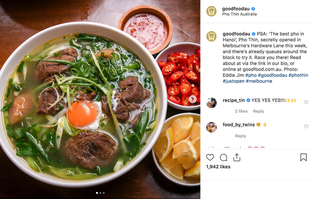 Phở Thìn Lò Đúc ở Úc khuấy động khắp 