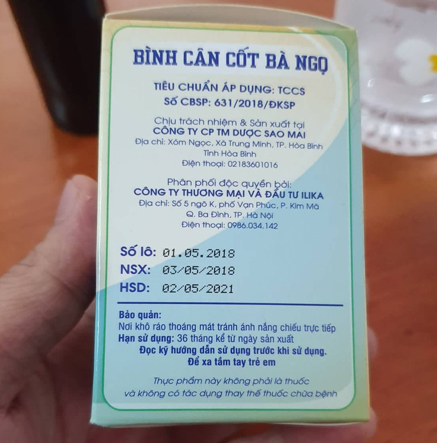 Những sản phẩm trong bộ 