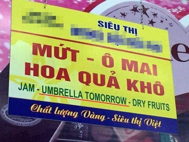 Những menu đồ ăn theo kiểu 