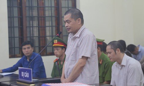Bị cáo Nguyễn Thanh Hoài.