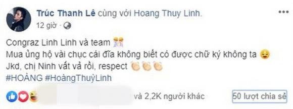 Gil Lê công khai ủng hộ Hoàng Thùy Linh giữa nghi vấn bí mất hẹn hò. Trước đó, cả hai còn bị phát hiện đeo nhẫn đôi.