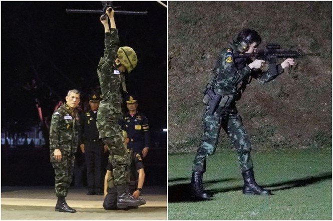Loạt ảnh hiếm về binh nghiệp Hoàng quý phi Thái Lan vừa bị phế truất