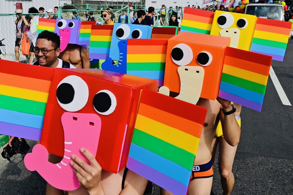 Đài Loan rực rỡ với Gay Pride đầu tiên sau hợp pháp hôn nhân đồng giới