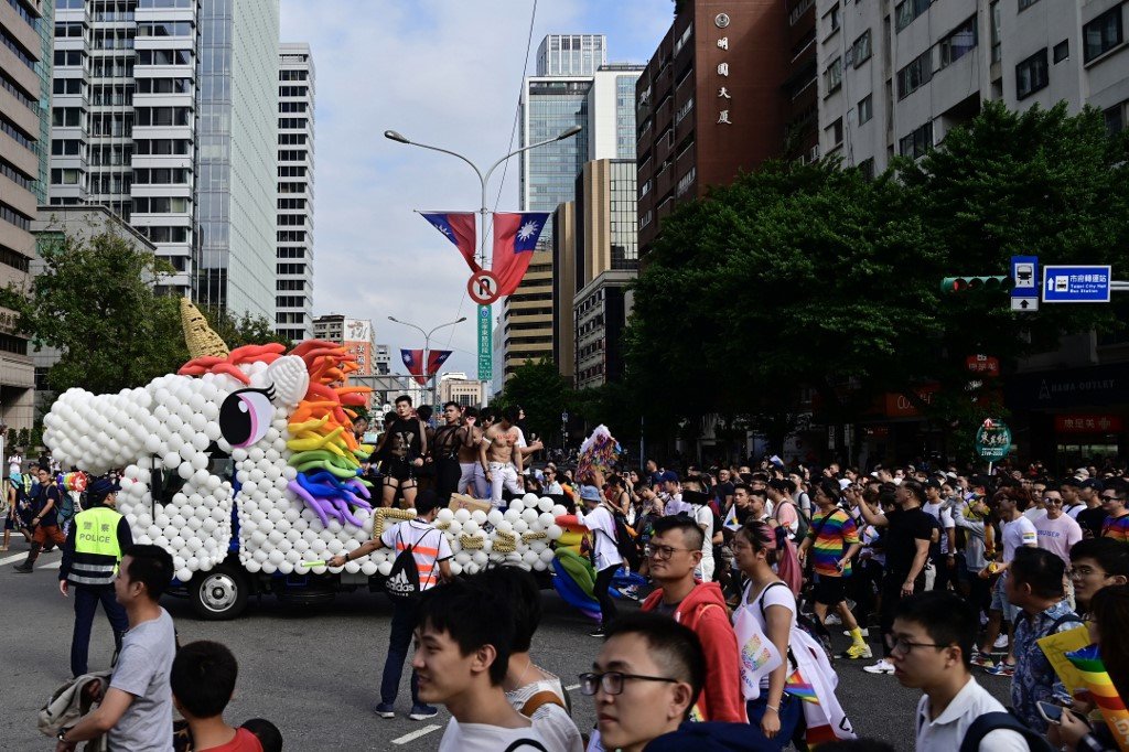 Đài Loan rực rỡ với Gay Pride đầu tiên sau hợp pháp hôn nhân đồng giới