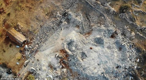 Xem hiện trường tan nát ở nơi lãnh đạo IS al-Baghdadi bị tiêu diệt