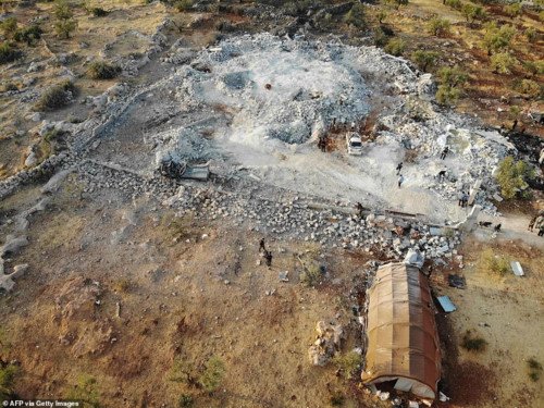 Xem hiện trường tan nát ở nơi lãnh đạo IS al-Baghdadi bị tiêu diệt