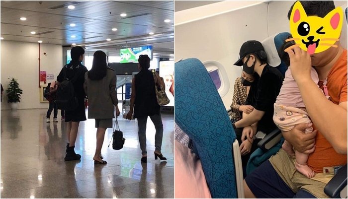 Mới đây, một người đi cùng máy bay chia sẻ hình ảnh Hoàng Thùy Linh tựa đầu vào vai Gil Lê khiến cộng đồng mạng xôn xao. Theo người này, khi xuống máy bay, cả hai còn khoác tay nhau đi giữa chốn đông người. Chi tiết này càng làm dấy lên tin đồn hẹn hò của hai ngôi sao.