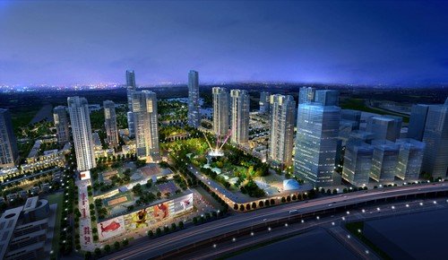 Phối cảnh dự án.