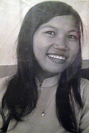 Bà Thuy Nga, mẹ của Kellerhals, khi còn trẻ. Ảnh: People