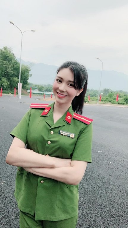 Thanh Bi đang tham gia phim mới và đảm nhận vai một thiếu úy công an.
