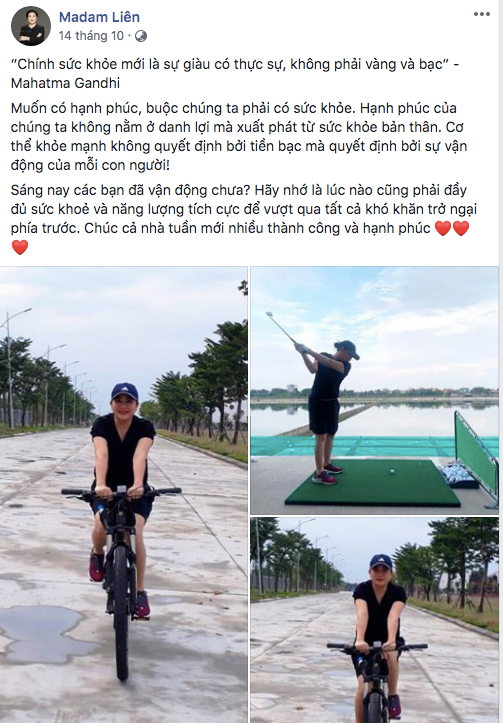 Hình được chia sẻ trên trang Fanpage Madam Liên. (Ảnh: Chụp màn hình).