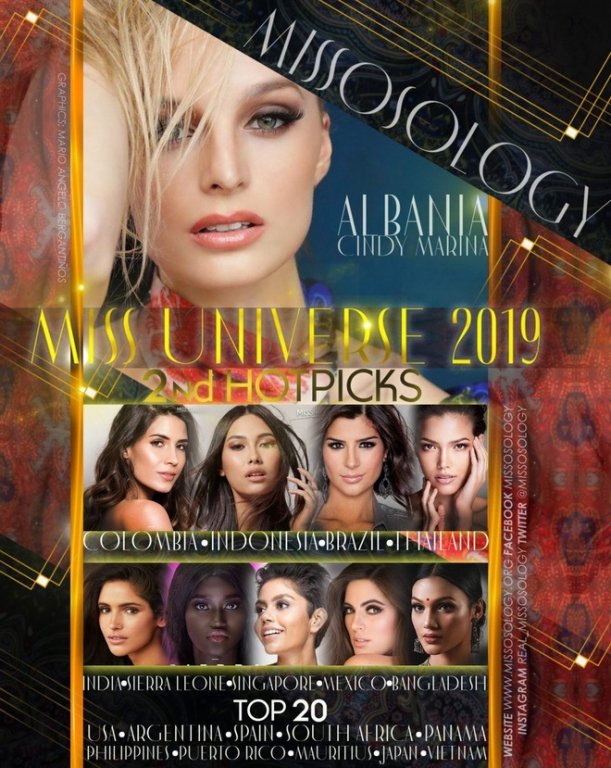 Hoàng Thùy được chuyên trang sắc đẹp uy tín Missosology dự đoán lọt top 20 Miss Universe 2019. 
