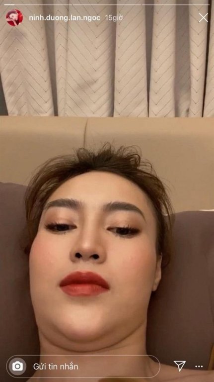 Ninh Dương Lan Ngọc tự đăng ảnh dìm hàng khiến fan ngã ngửa. 