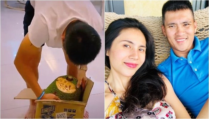 Mới đây, Công Vinh khoe trên fanpage món quà sinh nhật đặc biệt Thủy Tiên dành tặng cho anh. Tuy nhiên, cặp đôi lại bất ngờ bị fan chê hết thời, làm màu để được chú ý. Cách đây không lâu, cựu cầu thủ đã tặng cho bà xã 100 triệu đồng làm quà sinh nhật. 
