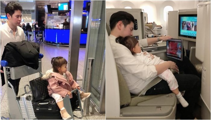 Mới đây, Mai Hồ khoe hình ảnh bên ông xã và con gái trong chuyến bay từ Đức về Việt Nam thăm gia đình. Sau hơn 1 năm lấy chồng và sinh sống bên Đức, cuộc sống của cựu diễn viên vẫn luôn khiến người hâm mộ không khỏi tò mò.