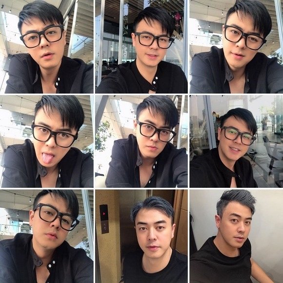 Tuấn Tú khoe