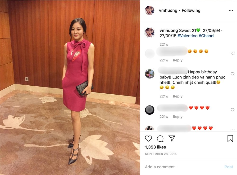 Trang phục này giống hệt trang phục mà nữ ca sĩ từng chia sẻ trên trang cá nhân. 