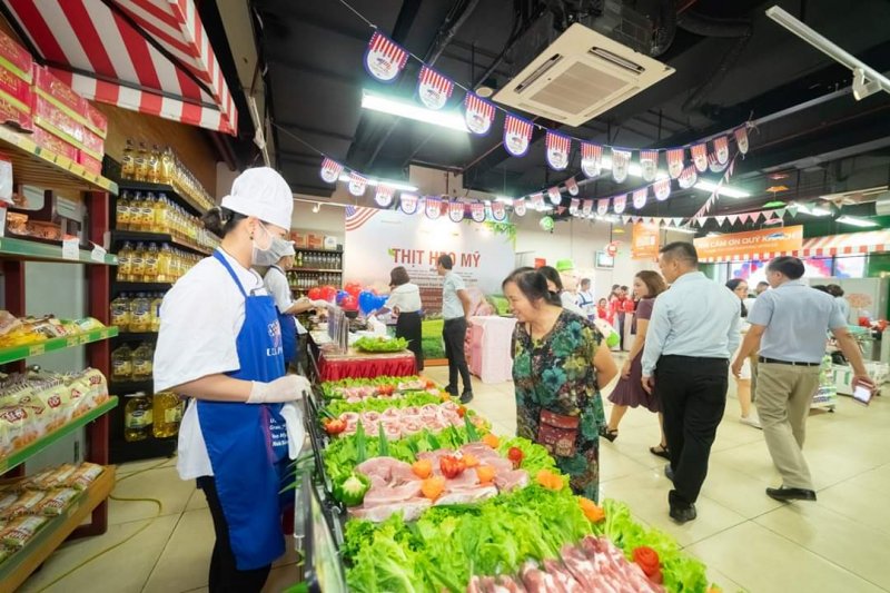 Sự kiện “Tuần lễ thịt heo Mỹ” triển khai được đông đảo người tiêu dùng đón nhận nhờ sản phẩm chất lượng tốt và giá cả hợp lý