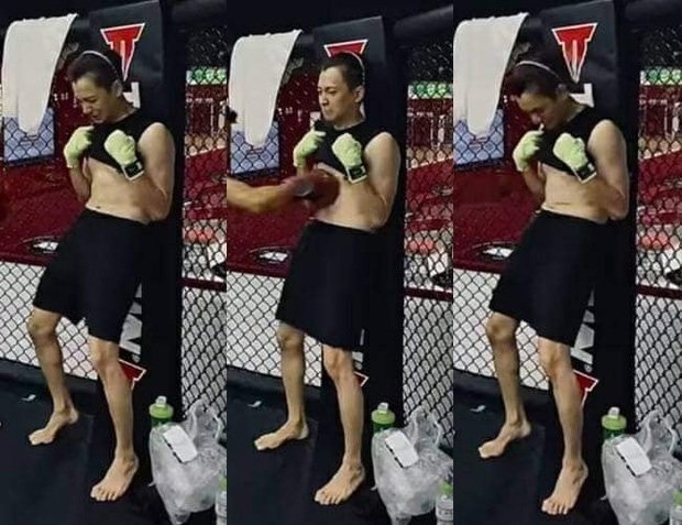 Ngô Kiến Huy gây lo lắng với thân hình gầy gò, chân khẳng khiu