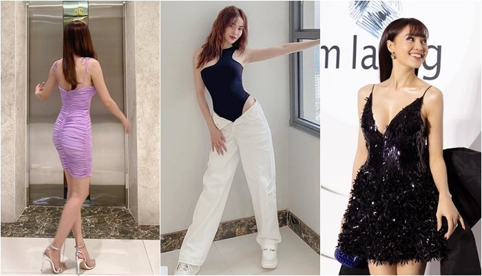 Được biết, hiện tại, số đo vòng 2 của Ninh Dương Lan Ngọc là 54 cm.