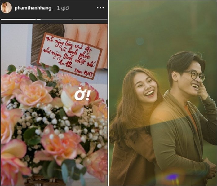 Siêu mẫu Thanh Hằng khoe quà được bạn thân Hà Anh Tuấn tặng nhân ngày sinh nhật