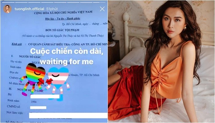 Tường Linh cập nhật diễn biến xử lý vụ bị vu khống trong đường dây 