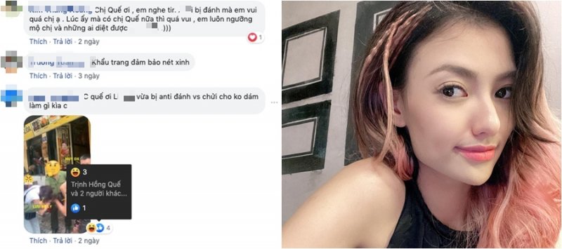 Hồng Quế thả biểu cảm 