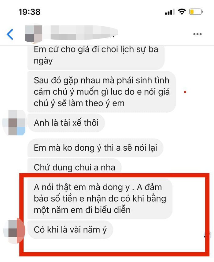 Ngân 98 bị gạ tình
