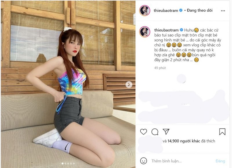 Bạn gái tin đồn của Sơn Tùng M-TP lên tiếng khi bị chê già và kém sắc trên sóng truyền hình