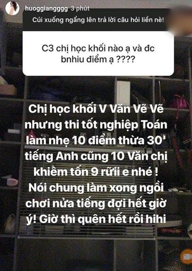 Hoa hậu Hương Giang hé lộ điểm thi tốt nghiệp toàn con số 'khủng'