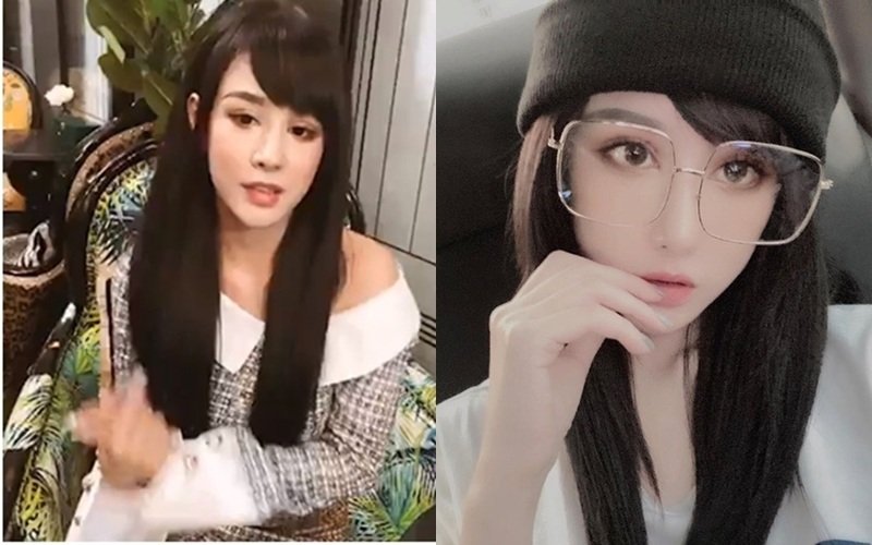 Bạn gái Karik lộ nhan sắc thật qua sóng livestream
