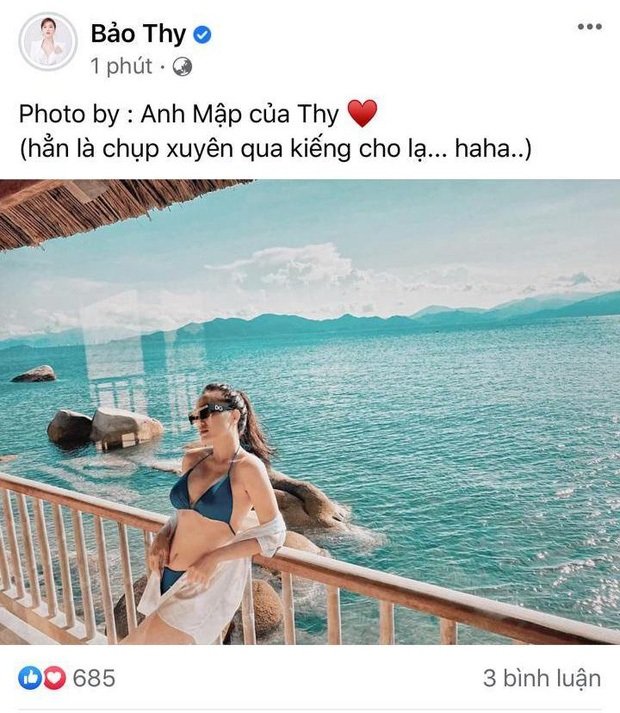 Bảo Thy thần thái qua ống kính của chồng