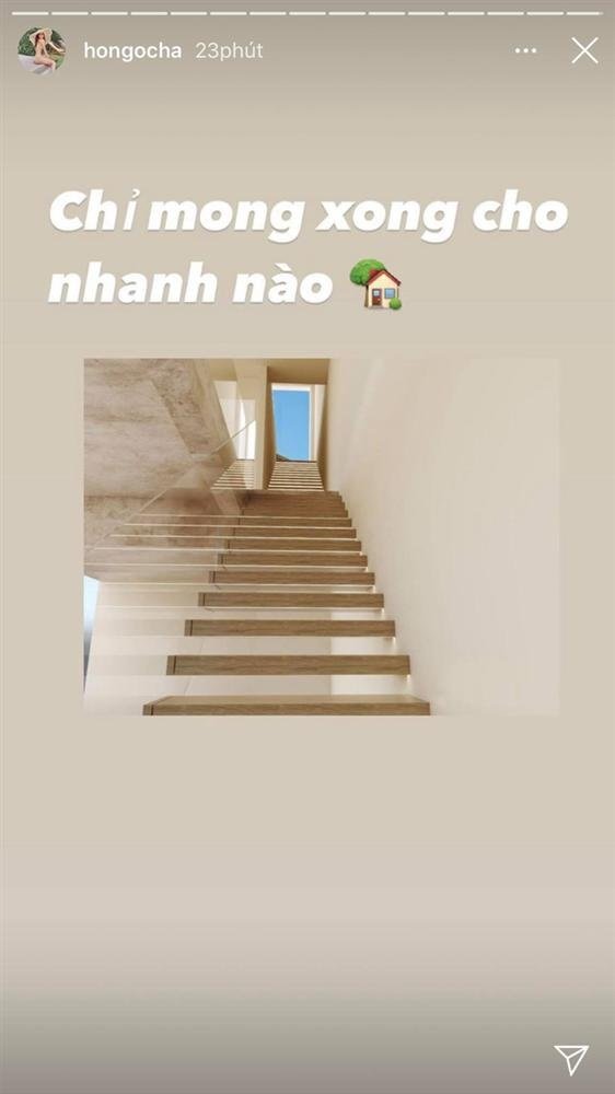 Hà Hồ tiết lộ đang xây căn hộ mới