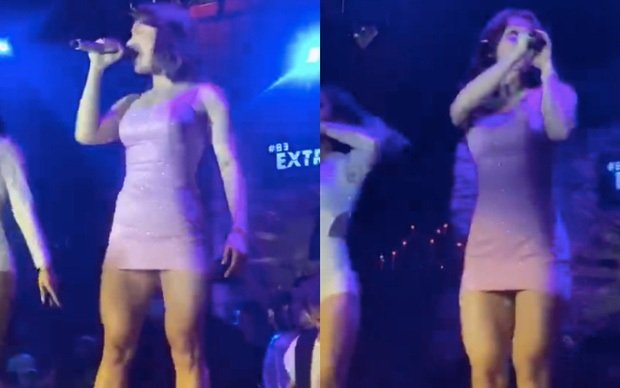 Miu Lê bị miệt thị body khi mặc váy ngắn diễn trong quán bar